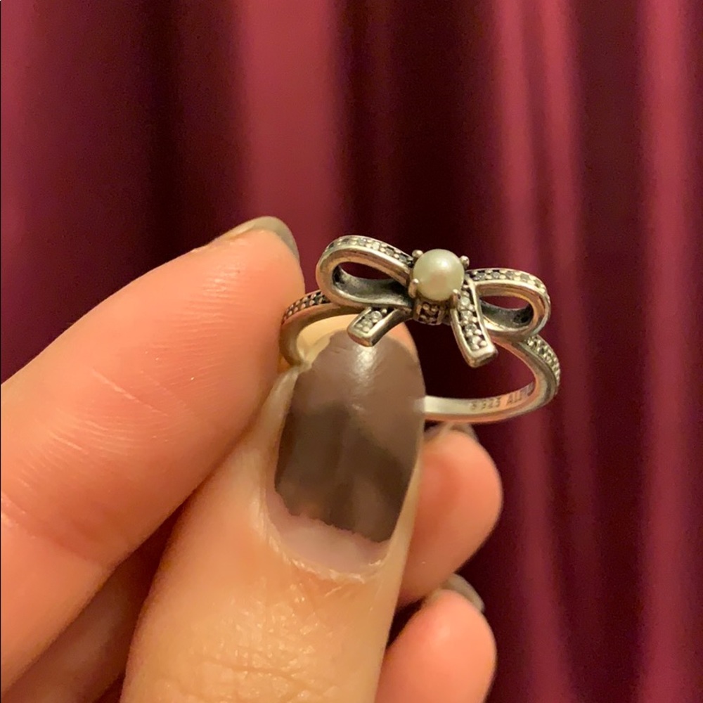 Pandora Pearl Ring 7.5
